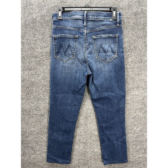 Mother The Swooner Rascal Ankle Jeans Size 28x26 Dont Mind Me Wash High Rise - Picture 3 of 12